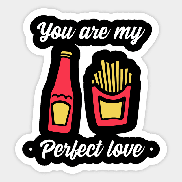 You are my perfect love Sticker by Istanbul